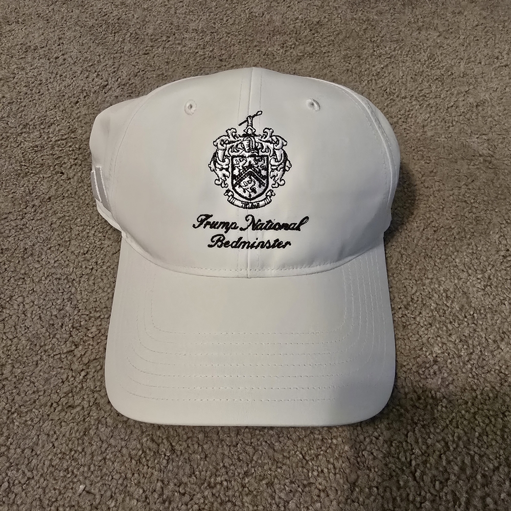 Trump National Golf Club Adidas White Snapback Hat